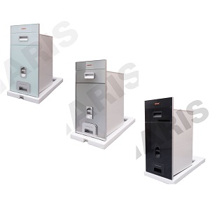 Thùng gạo mặt kính viền nhôm GARIS MRM630 MRW630 MRB630